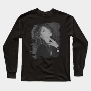 Mariah carey // Retro poster Long Sleeve T-Shirt